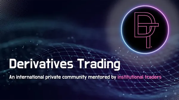 Derivatives Trading promotional cover image for its live delta-hedging education service