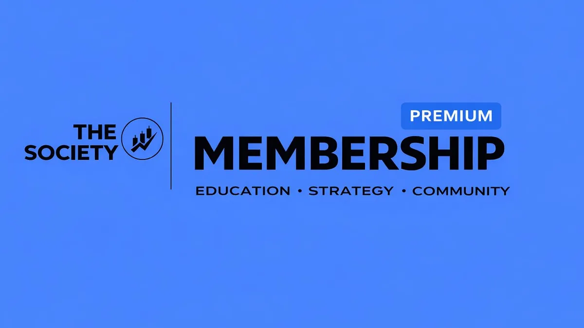 Promotional cover image for The Society Premium trading membership