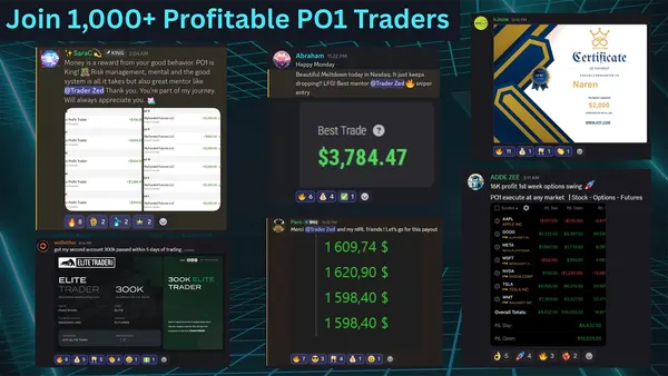 Promotional cover image for the PO1 Course 2.0 Silver VIP, an ICT/SMC trading strategy program.